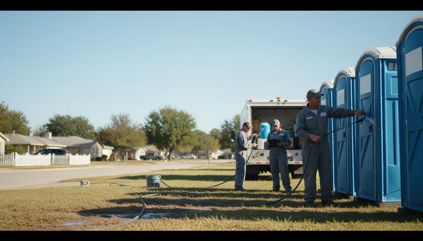 Long-Term Portable Toilet Rental in Waterloo, SC near me